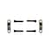 Spicer Universal Joint Strap Kit - 3R/S44 Series, 2-70-48X 2-70-48X - alternate 2